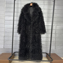 Load image into Gallery viewer, Womens Elongated Wool Coat With A Tailored Lapel