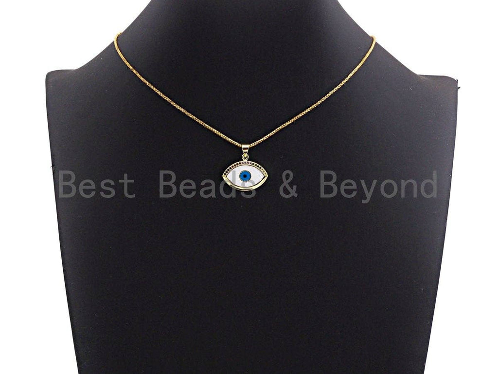 Enamel Colorful Evil Eye Pendant,CZ Micro Pave Oil Drop pendant,Enamel pendant,Enamel Jewelry,21x18mm,sku#F1035
