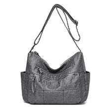 Load image into Gallery viewer, Women's Solid Color Crossbody Shoulder Bag - PU Leather Casual Handbag