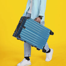 Load image into Gallery viewer, Premium Aluminum Frame Luggage - Rivet-Reinforced Travel Suitcase with Spinner Wheels