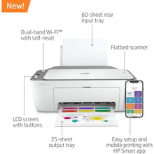 Load image into Gallery viewer, HP DeskJet 2755 All-in-One Wireless Printer – Refurbished