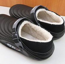 Load image into Gallery viewer, Men's Anti-Slip Cotton Slippers - Extra Thick Sole for Indoor &amp; Outdoor Use