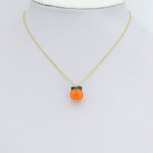 Load image into Gallery viewer, Orange Enamel Persimmon Charm Pendant,Sku#LK1233