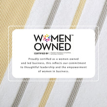 Load image into Gallery viewer, Decorative Cotton Stripe Bath Towel Set - Noelle Collection