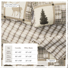 Load image into Gallery viewer, Lodge Quilt - Stonehurst Collection