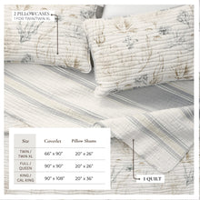Load image into Gallery viewer, Coral Sea Maze Coastal Quilt Set - Newcomb Collection