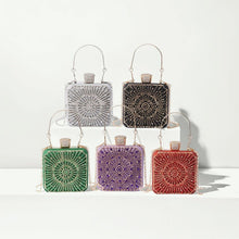 Load image into Gallery viewer, Elegance Brilliant Diamond Bag - Handcrafted Evening Box Bag for Soirées &amp; Weddings (MAC269)