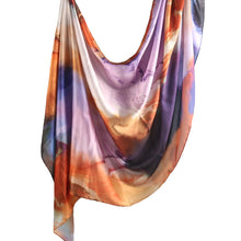 Load image into Gallery viewer, Elegance Satin Marble Print Hijab (MH172)