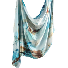 Load image into Gallery viewer, Elegance Satin Marble Print Hijab (MH172)