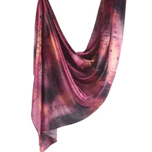 Load image into Gallery viewer, Elegance Satin Marble Print Hijab (MH172)