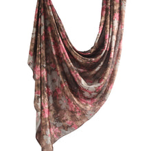 Load image into Gallery viewer, Elegance Satin Marble Print Hijab (MH172)