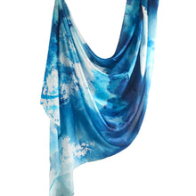 Load image into Gallery viewer, Elegance Satin Marble Print Hijab (MH172)