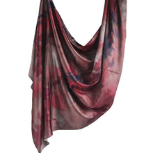 Load image into Gallery viewer, Elegance Satin Marble Print Hijab (MH172)