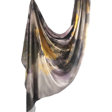 Load image into Gallery viewer, Elegance Satin Marble Print Hijab (MH172)