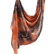 Load image into Gallery viewer, Elegance Satin Marble Print Hijab (MH172)