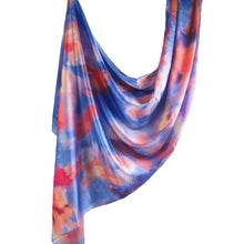 Load image into Gallery viewer, Elegance Satin Marble Print Hijab (MH172)