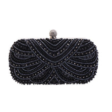 Load image into Gallery viewer, Elegant Pearl-Embellished Clutch Evening Bag for Weddings &amp; Parties (MAC278)