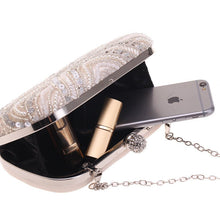 Load image into Gallery viewer, Elegant Pearl-Embellished Clutch Evening Bag for Weddings &amp; Parties (MAC278)