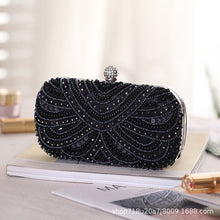 Load image into Gallery viewer, Elegant Pearl-Embellished Clutch Evening Bag for Weddings &amp; Parties (MAC278)