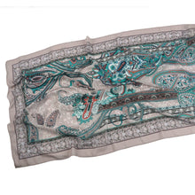 Load image into Gallery viewer, Elegant Printed Chiffon Hijab Scarf Bohemian Style Breathable Sun Protection Wrap (MH136)