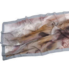 Load image into Gallery viewer, Elegant Printed Chiffon Hijab Scarf Bohemian Style Breathable Sun Protection Wrap (MH136)