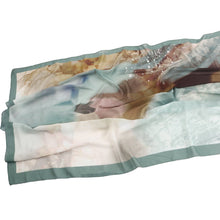 Load image into Gallery viewer, Elegant Printed Chiffon Hijab Scarf Bohemian Style Breathable Sun Protection Wrap (MH136)