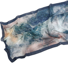 Load image into Gallery viewer, Elegant Printed Chiffon Hijab Scarf Bohemian Style Breathable Sun Protection Wrap (MH136)