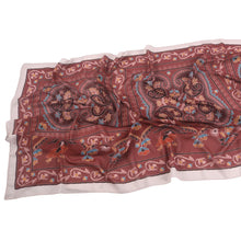 Load image into Gallery viewer, Elegant Printed Chiffon Hijab Scarf Bohemian Style Breathable Sun Protection Wrap (MH136)