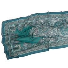 Load image into Gallery viewer, Elegant Printed Chiffon Hijab Scarf Bohemian Style Breathable Sun Protection Wrap (MH136)