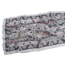 Load image into Gallery viewer, Elegant Printed Chiffon Hijab Scarf Bohemian Style Breathable Sun Protection Wrap (MH136)