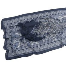 Load image into Gallery viewer, Elegant Printed Chiffon Hijab Scarf Bohemian Style Breathable Sun Protection Wrap (MH136)