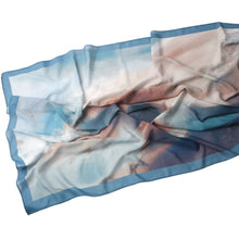 Load image into Gallery viewer, Elegant Printed Chiffon Hijab Scarf Bohemian Style Breathable Sun Protection Wrap (MH136)