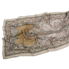 Load image into Gallery viewer, Elegant Printed Chiffon Hijab Scarf Bohemian Style Breathable Sun Protection Wrap (MH136)