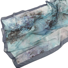 Load image into Gallery viewer, Elegant Printed Chiffon Hijab Scarf Bohemian Style Breathable Sun Protection Wrap (MH136)