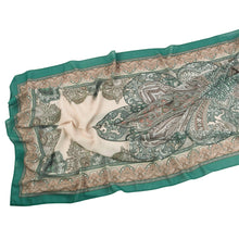 Load image into Gallery viewer, Elegant Printed Chiffon Hijab Scarf Bohemian Style Breathable Sun Protection Wrap (MH136)
