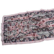 Load image into Gallery viewer, Elegant Printed Chiffon Hijab Scarf Bohemian Style Breathable Sun Protection Wrap (MH136)
