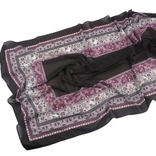 Load image into Gallery viewer, Elegant Printed Chiffon Hijab Scarf Bohemian Style Breathable Sun Protection Wrap (MH136)