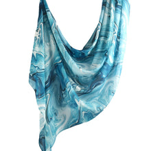 Load image into Gallery viewer, Elegant Watercolor Marble Print Headscarf Hijab (MH178)