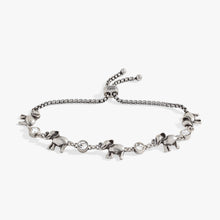 Load image into Gallery viewer, Elephant Crystal Bolo Bracelet