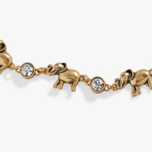 Load image into Gallery viewer, Elephant Crystal Bolo Bracelet