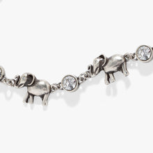 Load image into Gallery viewer, Elephant Crystal Bolo Bracelet