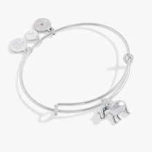 Load image into Gallery viewer, Elephant Charm Bangle