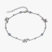 Load image into Gallery viewer, Elephant Inline Charm Anklet