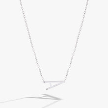 Load image into Gallery viewer, Initial A Precious Elongated Necklace