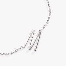 Load image into Gallery viewer, Initial M Precious Elongated Necklace
