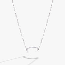Load image into Gallery viewer, Initial C Precious Elongated Necklace