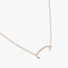 Load image into Gallery viewer, Initial C Precious Elongated Necklace