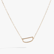Load image into Gallery viewer, Initial D Precious Elongated Necklace