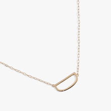 Load image into Gallery viewer, Initial D Precious Elongated Necklace