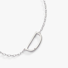 Load image into Gallery viewer, Initial D Precious Elongated Necklace